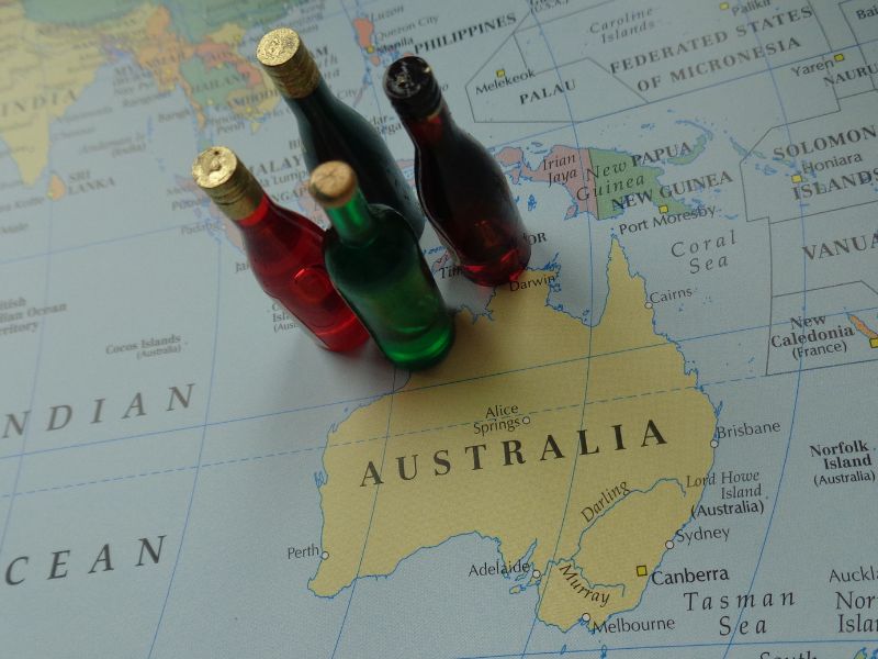 Wine making in Australia